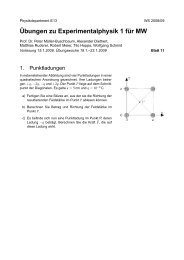 Aufgabenblatt 11 - E13