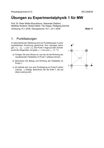 Aufgabenblatt 11 - E13