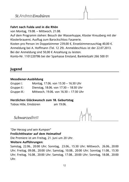 pfarrbrief_20130616.pdf - Bienenjahr.de