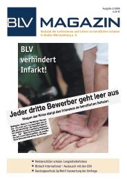 BLV verhindert Infarkt!