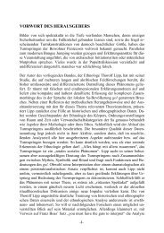 VORWORT DES HERAUSGEBERS - Thorolf Lipp