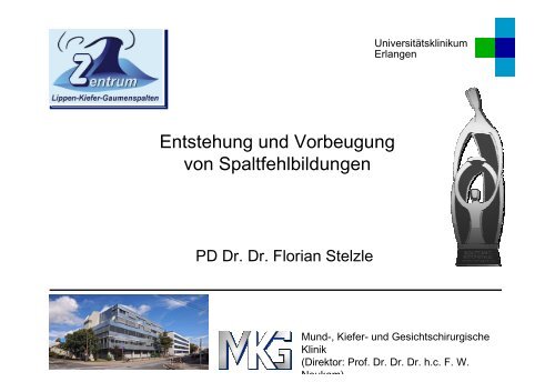 Entstehung und Vorbeugung LKG - Universitätsklinikum Erlangen