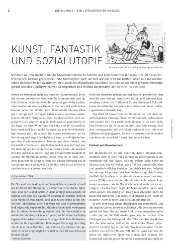 Die Mumins und ihre fantastische Sozialutopie. Von Christine Lötscher