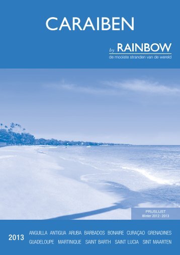 Download onze prijsbijlage - Rainbow