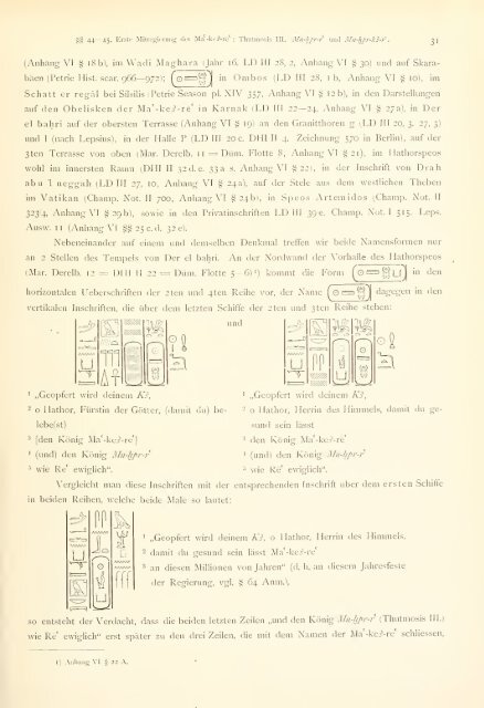 Untersuchungen zur geschichte und altertumskunde Aegyptens