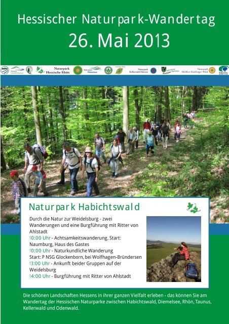 Hessischer Naturpark-Wandertag - Naturpark Kellerwald-Edersee