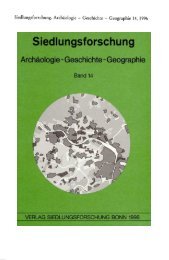 Siedlungsforschung. Archäologie - Geschichte - Geographie 14, 1996