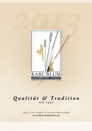Katalog als PDF (6,3 MB) - Karl Blum