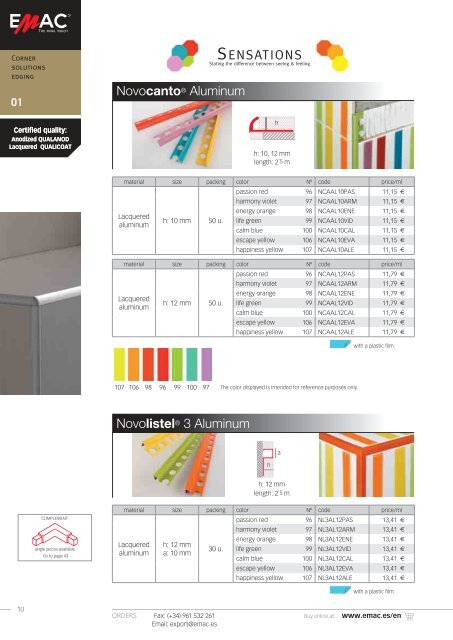 general catalogue emac - Keraben CR