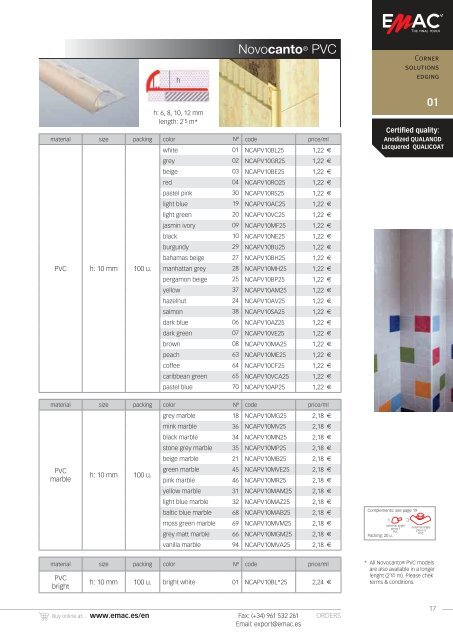 general catalogue emac - Keraben CR