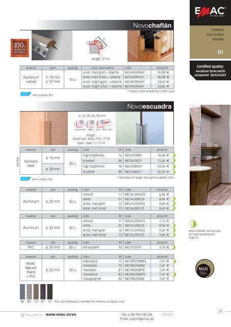 general catalogue emac - Keraben CR