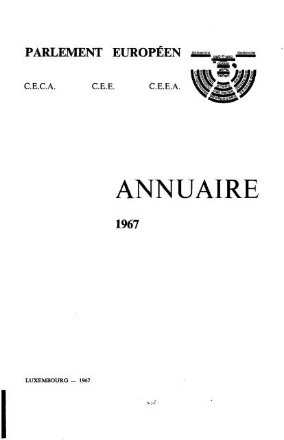 ANNUAIRE - Archive of European Integration