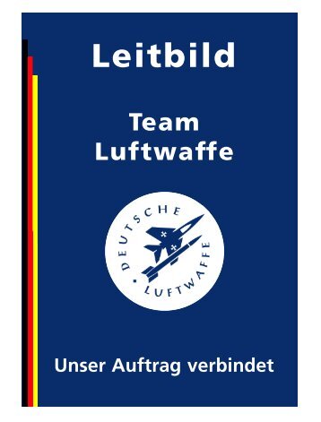 Leitbild Luftwaffe ( PDF , 48,9 kB)