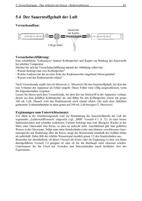 Praktikumsskript Stand: WiSe 2010/2011 - Fachbereich Chemie ...