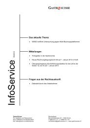 GastroSuisse Info Service für 2013.pdf - Gastro St. Gallen