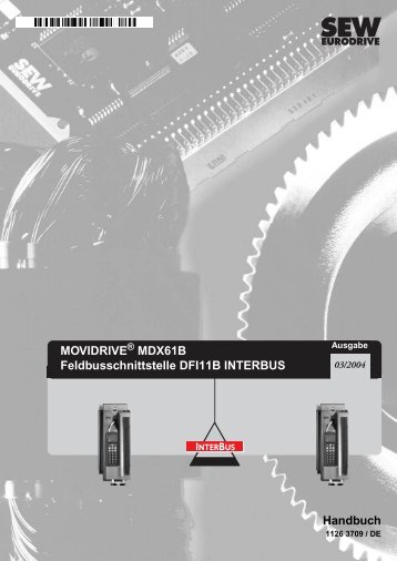 MOVIDRIVE® MDX61B Feldbusschnittstelle ... - SEW Eurodrive