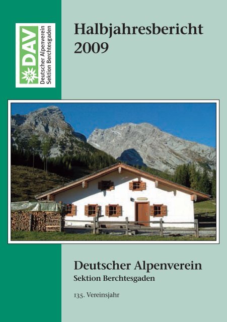 2009 - Deutsche Alpenvereinssektion Berchtesgaden