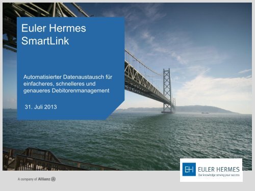 über SmartLink - Euler Hermes Kreditversicherungs-AG