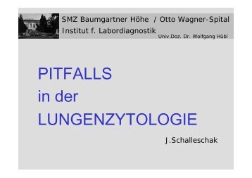 PITFALLS in der LUNGENZYTOLOGIE