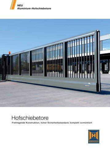 Hofschiebetore - Hörmann KG