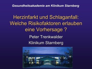 Schlaganfall - Hypertonie Starnberg Prof. Trenkwalder