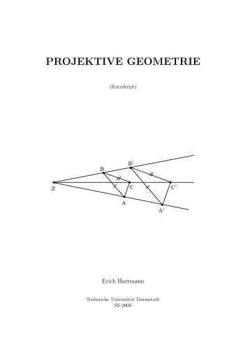 PROJEKTIVE GEOMETRIE - Technische Universität Darmstadt