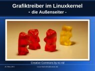 Folien - Chemnitzer Linux-Tage