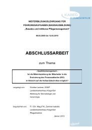 ABSCHLUSSARBEIT - Kabeg