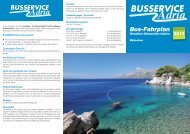 Download Fahrplan - Dr. Richard Autobusunternehmen