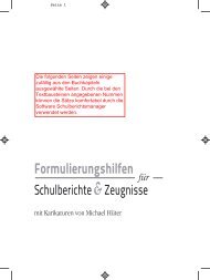 Formulierungshilfen