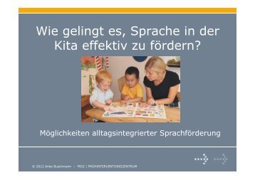 Wie gelingt es, Sprache in der Kita effektiv zu fördern?