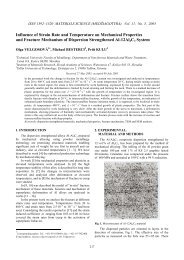 Influence of strain rate on fracture of dispersion strengthened Al-AC ...