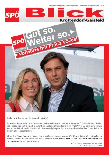 Ausgabe 2-2010 - auf der Homepage der SPÖ Krottendorf-Gaisfeld ...
