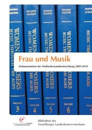 Frau und Musik