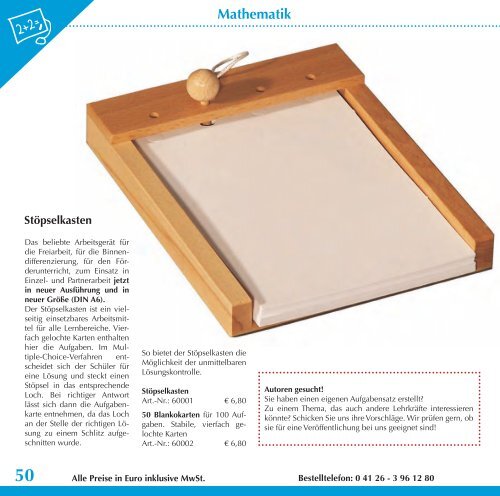 Mathematik - Schmidt-Lehrmittelverlag
