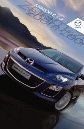 Mazda CX-7 Broschüre