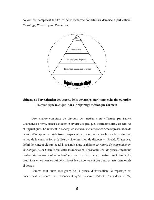 dans le reportage médiatique roumain - Doctorat