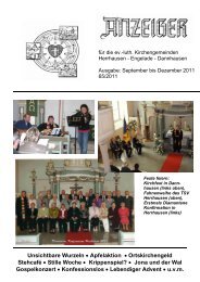 Gemeindebrief Nr. 65 - Ev.-luth. Kirchengemeinde Herrhausen ...