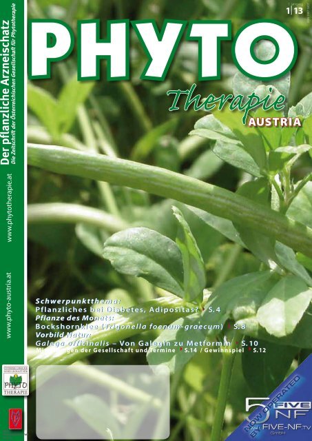 Der pflanzliche Arzneischatz - phytotherapie.co.at