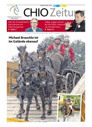 Michael Brauchle ist im Gelände obenauf - CHIO Aachen