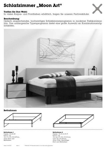 Schlafzimmer „Moon Art“