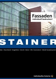 Membran-Fassade - Stainer Schriften und Siebdruck GmbH und Co ...