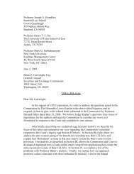 CSX - Grundfest Letter to SEC - Gibson, Dunn & Crutcher LLP