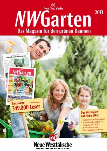 Das Magazin für den grünen Daumen - Neue Westfälische