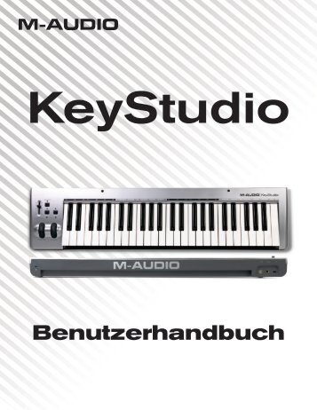 KeyStudio Benutzerhandbuch - M-AUDIO