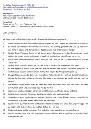 Jesus am See Predigt über Johannes 21, 1-14 (pdf-Format)