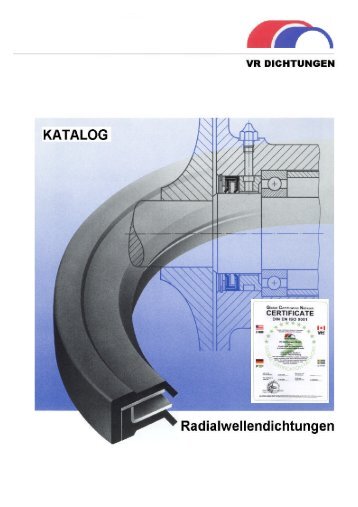 Download Katalog als 'PDF' - VR-Dichtungen