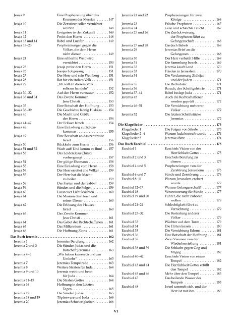 Altes Testament – Leitfaden für den Schüler