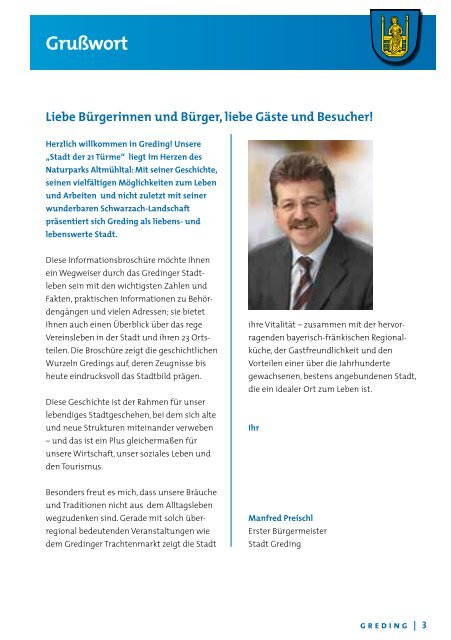 Bürgerinformationsbroschüre - Stadt Greding