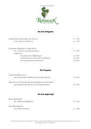 Speisekarte (PDF) - Landgasthof Rebstock Sulzburg